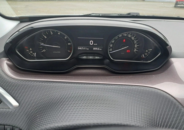 Peugeot 2008 cena 45900 przebieg: 42511, rok produkcji 2015 z Radlin małe 211
